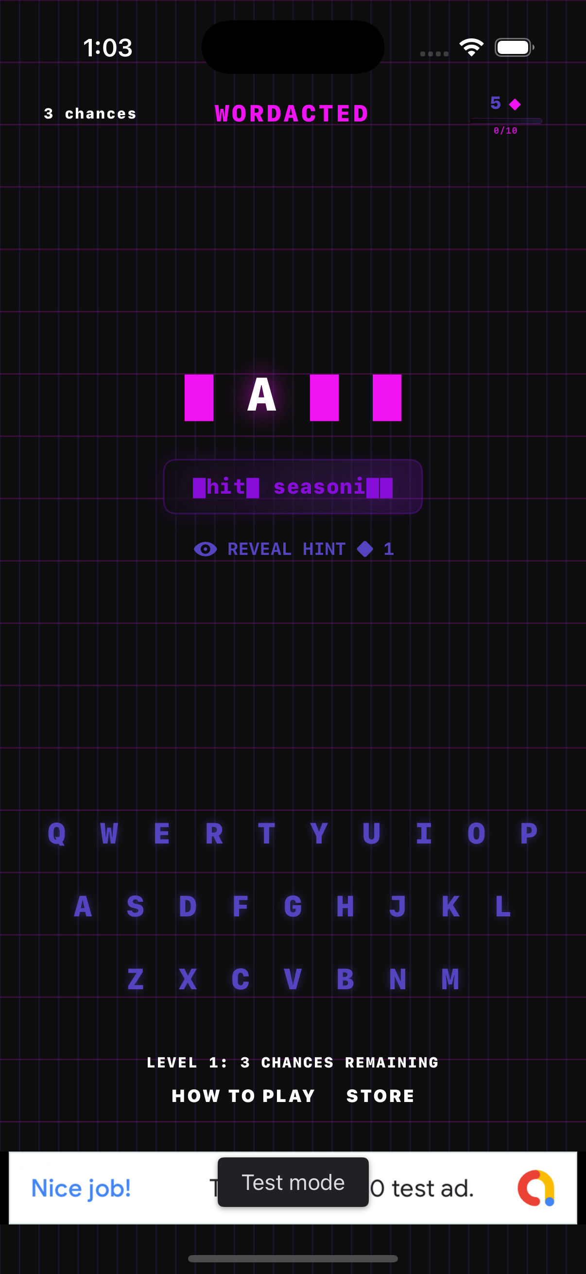 Wordacted screenshot 3